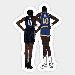 Manute & Bol Bol Sticker